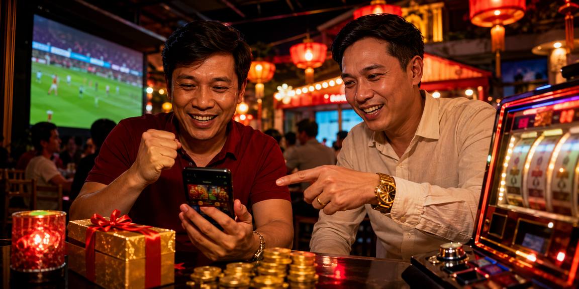 Máy slot phong cách đèn lồng Hội An — giao diện nổ hũ trực tuyến