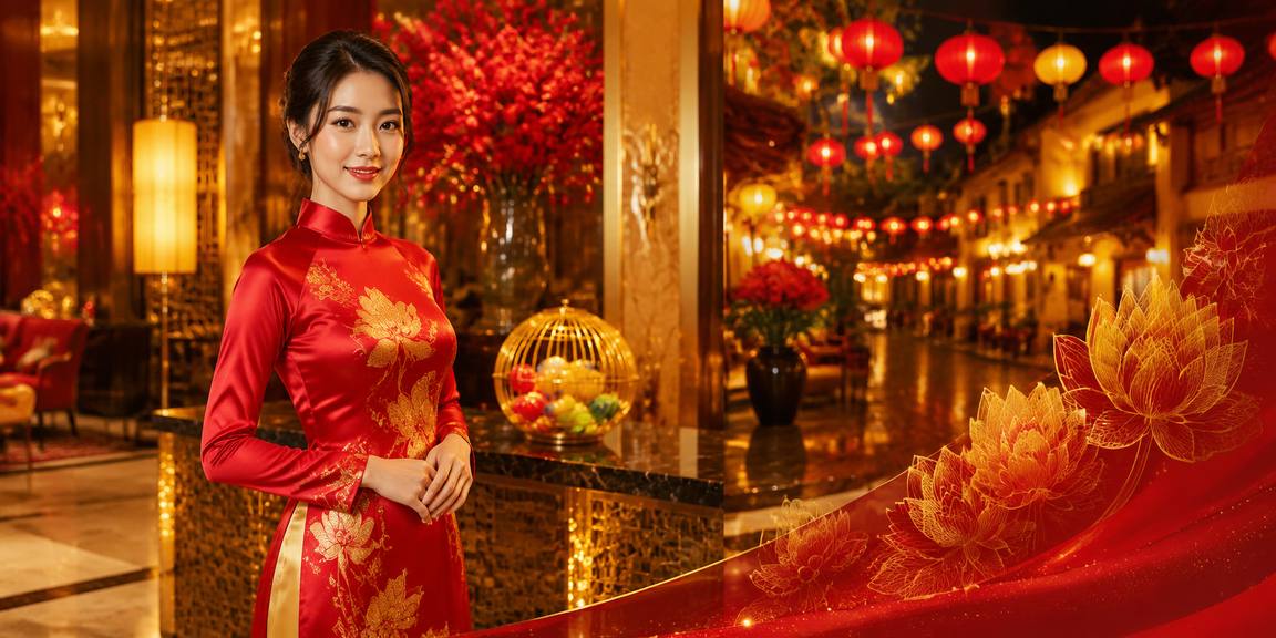 Người mặc áo dài Việt Nam tham gia hoạt động cá cược giải trí trực tuyến